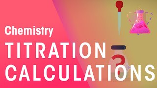 How To Do Titration Calculations  Chemical Calculations  Chemistry  FuseSchool [upl. by Nayrbo]