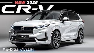 New Honda CRV 2025 Facelift  FIRST LOOK at Exterior Redesign amp Interior Refresh [upl. by Pellet]