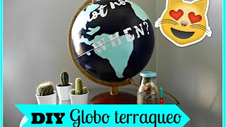 DIY Globo terraqueo decorativo  Michelle Benoit [upl. by Heiskell476]