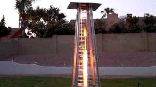 AZ Patio Heaters  Glass Tube Heater [upl. by Aleemaj]