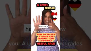 A LEVEL GERMAN  HOW TO GET A  Improve Exam Grades  Speaking amp Writing Exams Tip 6 alevelgerman [upl. by Sherye]