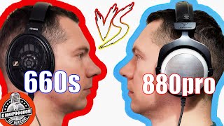 Beyerdynamic DT 880 vs DT 1990 vs Sennheiser HD 660S vs AKG K240 vs MDR7506 fake vs Takstar 82 pro [upl. by Ahsac]