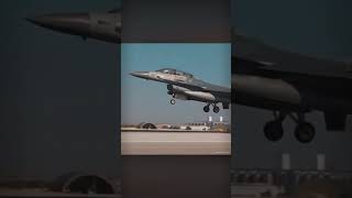 Jordanian Air Force F16 landing [upl. by Bradwell]