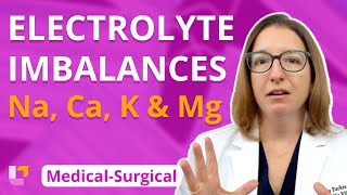 Electrolyte Imbalances Na Ca K Mg  MedicalSurgical  Cardiovascular  LevelUpRN [upl. by Nnylsia]