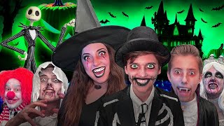 THIS IS HALLOWEEN  Nightmare Before Christmas Cover by SharpeFamilySingers 🎃🎤 [upl. by Arimlede]