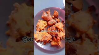 Vlogs85 l Barish Mein Garma Garam pakode🤤lyr palode🤤 minivlog 😊shortsfeed💧rain trending 💫 [upl. by Notsag]