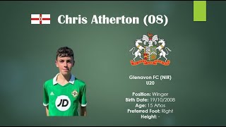 Chris Atherton 2008 Glenavon FC [upl. by Kort26]