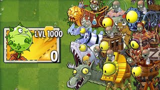 PVZ 2 Final Boss  Every GREEN Plants Max Level Attack Pvz2 All Bosses Fight [upl. by Moreno]