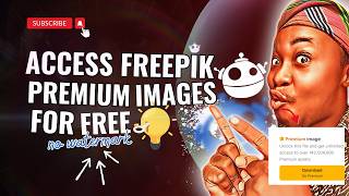 How to Download FREEPIK Premium Images FREE Without Watermark [upl. by Lenneuq]