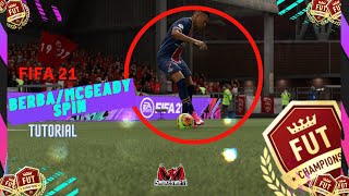 FIFA 21 Berba Spin Tutorial  How to Cut Inside in FIFA 21  FIFA 21 TUTORIAL [upl. by Ahsinna969]