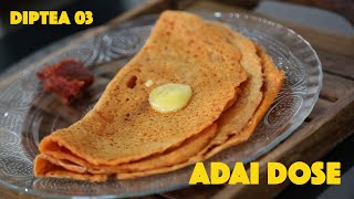 Healthy Adai Dosa ಅಡೆ ದೋಸೆ  Brahmin Style [upl. by Winn90]