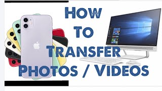 How To Transfer Photos and Videos From computer To iPhone 11 Pro with iTunes [upl. by Letitia]