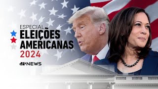 ELEIÇÕES AMERICANAS 2024 TRUMP X KAMALA  APURAÇÃO 051124 [upl. by Petunia589]