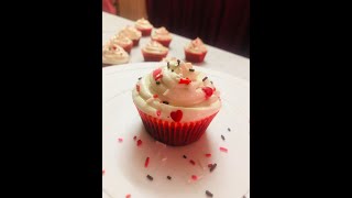 RED VELVET CUPCAKES WITH CREAM CHEESE FROSTING  Bake em today   Cook with Vivilian [upl. by Hirst147]