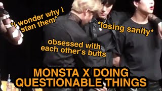 Monsta x doing questionable things [upl. by Hawley]