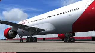 Boeing 767 PW4060 Sound Pack Mid Cabin Perspective [upl. by Arual980]