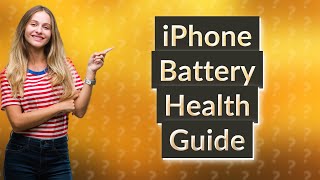 What is the best app to check iPhone battery health [upl. by Aynosal]