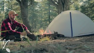 Solo Tent Camping Coffee Relaxing amp Cooking  ASMR [upl. by Ezarra]