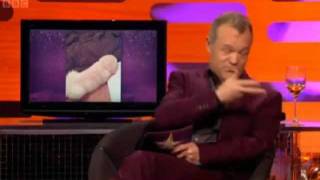 Mark Whalberg discussing his prosthetic quotManhoodquot on The Graham Norton Show [upl. by Aehtela]