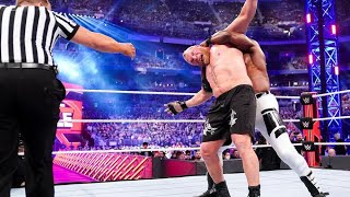 FULL MATCH  brock lesnar vs bobby lashley championship match  wwe Raw 8 August 2024 [upl. by Inoue]