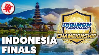 Digimon TCG Indonesian Review Finals [upl. by Ahseiuqal591]