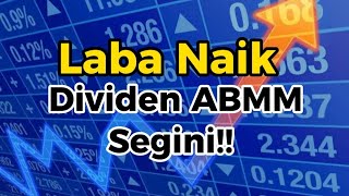 Update Saham ABMM laba naik dividen berpotensi JUMBO [upl. by Atileda523]