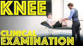 Knee Examination  How to perform a KNEE EXAM for Orthopaedic Clinical Skills OSCE  Dr James Gill [upl. by Marozas211]