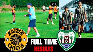 KAIZER CHIEFS VS DIBBA AL HISN FC FRIENDLY MATCH RESULTS [upl. by Rocca]