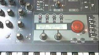 Waldorf Q synthesizer sound demo [upl. by Tarrance885]