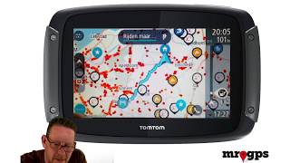 review tomtom rider 550  MrGPS [upl. by Joyan134]