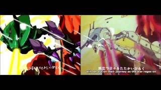 m draws the Super Dimension Macross Opening A comparison video v2 [upl. by Fries]