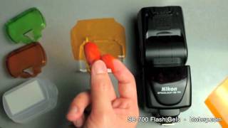 Nikon SB700  Color Filter Gels [upl. by Eirahcaz779]