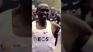 Kipchoge  42km long runner world record 1st position 🥇 [upl. by Sivla]