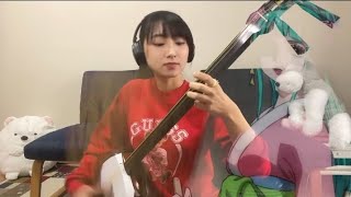 ONE PIECE  Real Life Kozuki Hiyori Shamisen Cover by Sayo Komada Wano Arc Opening Theme [upl. by Tol561]