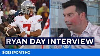 Ohio States Ryan Day on CJ Strouds Progress at QB  CBS Sports HQ [upl. by Niven934]