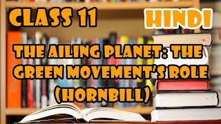 CLASS 11 HORNBILL Chapter 5 in Hindi  The Ailing Planet the Green Movements Role [upl. by Ziguard]