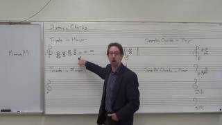 Dr B Music Theory Lesson 10 Diatonic Chords and Roman Numeral Analysis [upl. by Gonagle]