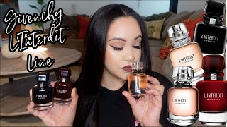 GIVENCHY LINTERDIT LINE REVIEW  GIVENCHY LINTERDIT ROUGE REVIEW MY PERFUME COLLECTION [upl. by Urd]