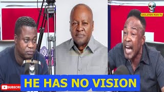 Omane Acheampong And Great Ampong Tears Apart John Mahama And Call On Ghanaians To Vote For Bawumia [upl. by Enyrehtac]