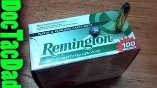 Hogs Head Ballistics  Remington UMC 125gr 357 Magnumn [upl. by Sorips]