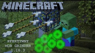 JAK ZROBIĆ SZYBKI I WYDAJNY MOB GRINDER 30LVL W 10 MINUTMINECRAFT 116 I WYŻEJ [upl. by Sibyls326]