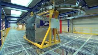 Automated Container Handling System for Airports [upl. by Jolenta]