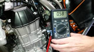 KTM Throttle Position Sensor TPS Adjustment Made Easy  Special Tool [upl. by Messere124]