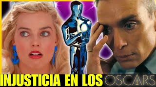 ¿INJUSTICIA en los OSCARS Excluyen a MARGOT ROBBIE y GRETA GERWIG quiniela de ganadores y más [upl. by Ejroj831]