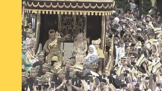 Sambutan Jubli Emas Sultan Brunei Serba Mewah [upl. by Robbyn]