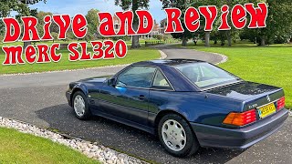 1995 Mercedes SL320 R129 Review 160k miles and rusty is it any good [upl. by Adnoel]