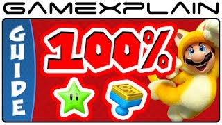 All 380 Green Stars amp 85 Stamps in Super Mario 3D World in 60 minutes  100 Guide amp Walkthrough [upl. by Adnaw986]