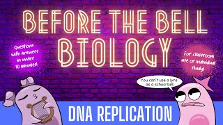 DNA Replication Before the Bell Biology [upl. by Ahcim]