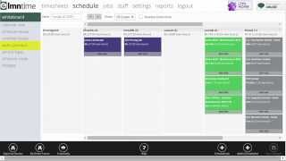 Landscape Scheduling Software  LMN Scheduling Intro [upl. by Ahsinert]