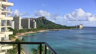 Outrigger Waikiki Beach Resort Diamond Head Corner Suite Walk Through  1117 [upl. by Kilar]